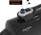 Shernbao Professional Dog Force Dryer, 6.0HP, Jet Black - DHD-2400T