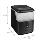 Frigidaire Nugget Ice Maker, 33 Lbs., Black Stainless Steel - EFIC228