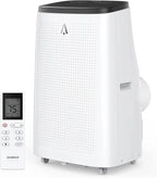 BLACK+DECKER Portable Air Conditioner 14,000-BTU 3-Speed 1,250-Watt With Remote - BPP10WTB