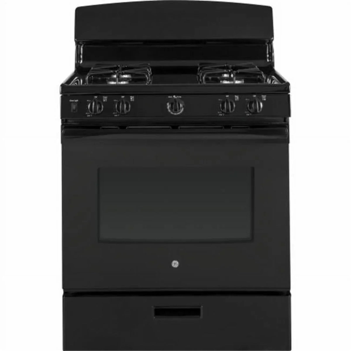 Natural Gas Freestanding Range - Black