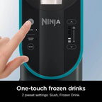 SLUSHi Frozen Drink And Slushie Machine, 88 oz, 5 Preset Programs, Black - FS301