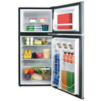 Frigidaire 4.5 Cu. Ft. 2-Door Compact Refrigerator With Chrome Trim - EFR451, Platinum