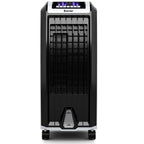 Costway Portable Evaporative Air Cooler Fan With Remote Control - 6.5L, White + Black