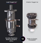 GE Profile Opal 2.0 Ultra Nugget Ice Maker With Scale Inhibiting Filter, Scoop, 38 lbs In 24 Hours, WiFi - Stainless Steel
