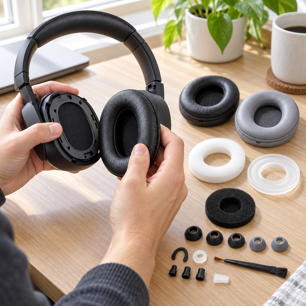Headphone Replacement Ear Pads Complete Accessory Kit