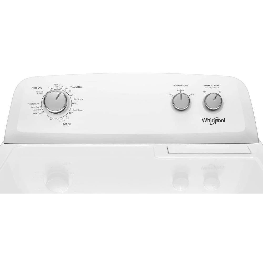 7.0 Cu. Ft. Electric Dryer - White