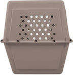 Petmate Ultra Vari Dog Travel Kennel, 48 in Long, 90 to 125 lbs - Taupe Black