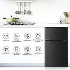 Antarctic Star Compact Mini Refrigerator 3.2 cu ft, Green - F90GR