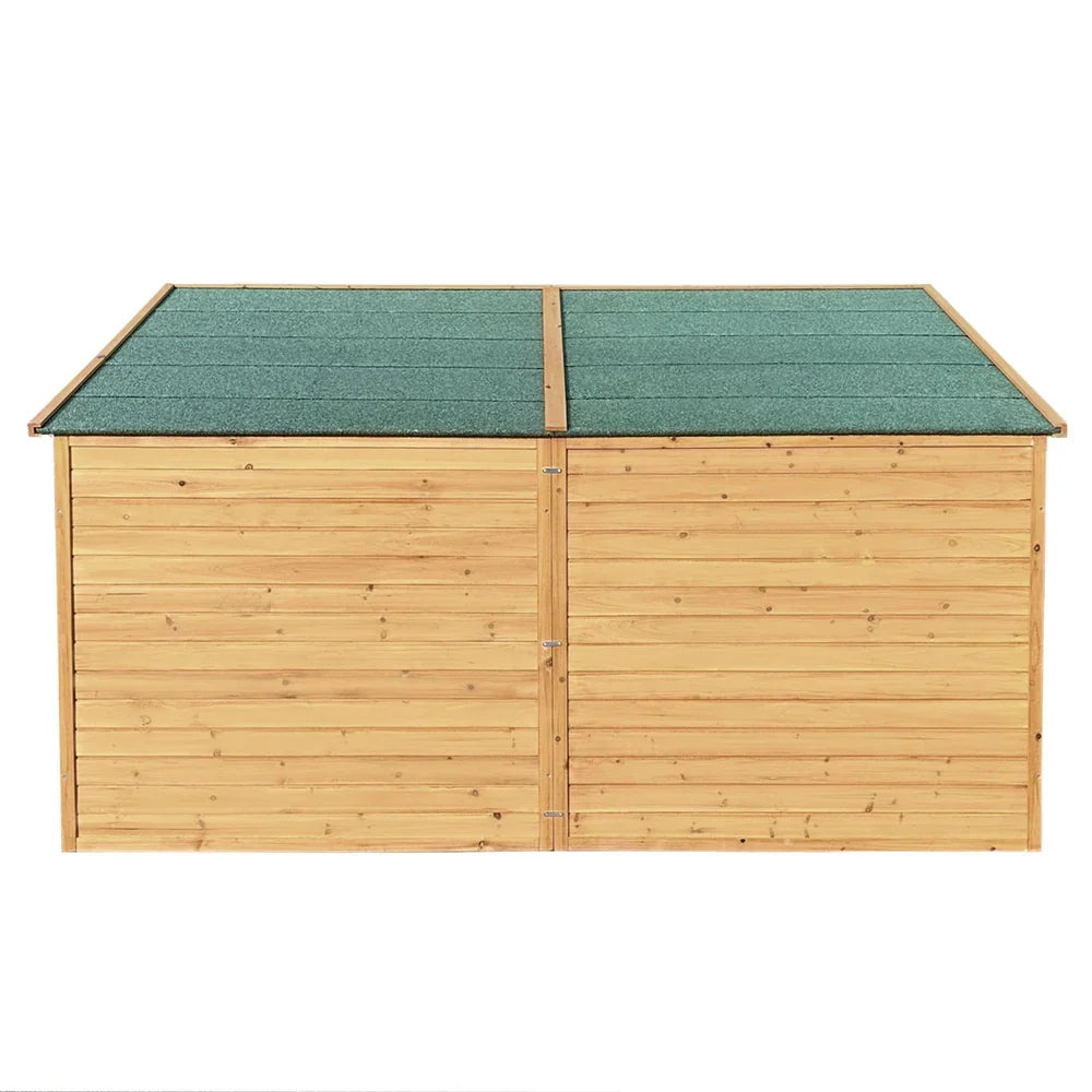 i.Pet Extra Large 2.28M Fir Wood Dog Kennel - Outdoor Pet Puppy Cabin Log