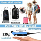Orca Portable Electric Travel Bidet Bottle Handheld Personal Sprayer