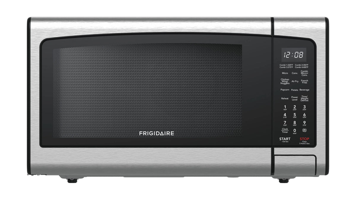 Frigidaire 3-In-1 Countertop Microwave Oven With Air Fryer And Convection, 1.1 Cu. Ft., Stainless Steel