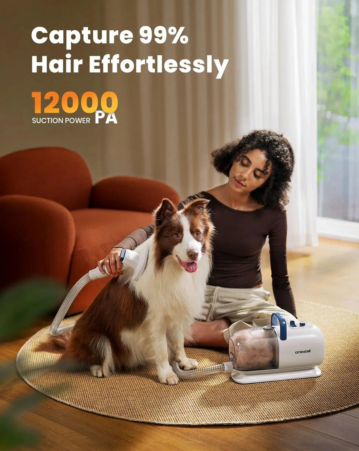 8-In-1 Dog Grooming Vacuum And Dryer Kit