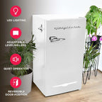 Frigidaire Retro Bar Fridge, 3.2 Cu. Ft., Pink, 65-Watt - EFR376-C-PINK