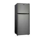 Galanz 4.6 Cu Ft Two Door Mini Refrigerator With Freezer, Stainless Steel - GL46TS5E