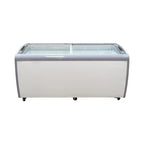 Commercial Chest Freezer, 14.5 Cu. Ft., 72 in Curved Glass Lid