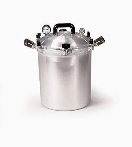 All American Pressure Cooker And Canner, 30 qt, Silver - 930