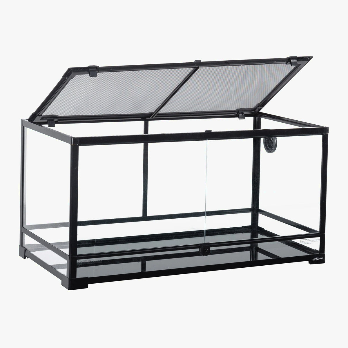 REPTI-ZOO Glass Terrarium, Front Double Doors, 40 Gallon
