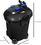 PENN-PLAX Cascade Max Flow Aquarium Canister Filter 820 Gallons Per Hour - CMF1