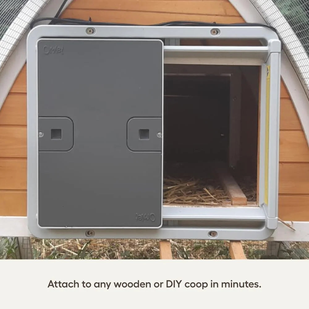 Omlet Smart Automatic Chicken Coop Door Opener - Wi-Fi Enabled