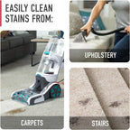 Hoover Automatic Carpet And Upholstery Cleaner - Turquoise