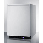 Frost-Free Built-In Undercounter All-Freezer With Stainless Steel Wrapped Exterior And Horizontal Handle