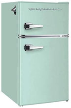 Frigidaire 3.2 Cu Ft Red 2-Door Retro Bar Fridge With Side Bottle Opener - EFR840-RED