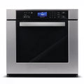 30 in. 5 cu. ft. Single Electric Wall Oven With True European Convection And Self Cleaning In Stainless Steel