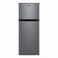 Galanz 4.6 Cu Ft Two Door Mini Refrigerator With Freezer, Stainless Steel - GL46TS5E