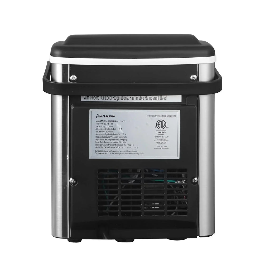 Countertop Ice Maker, 9 Bullet Ice, 26.5lbs/24H