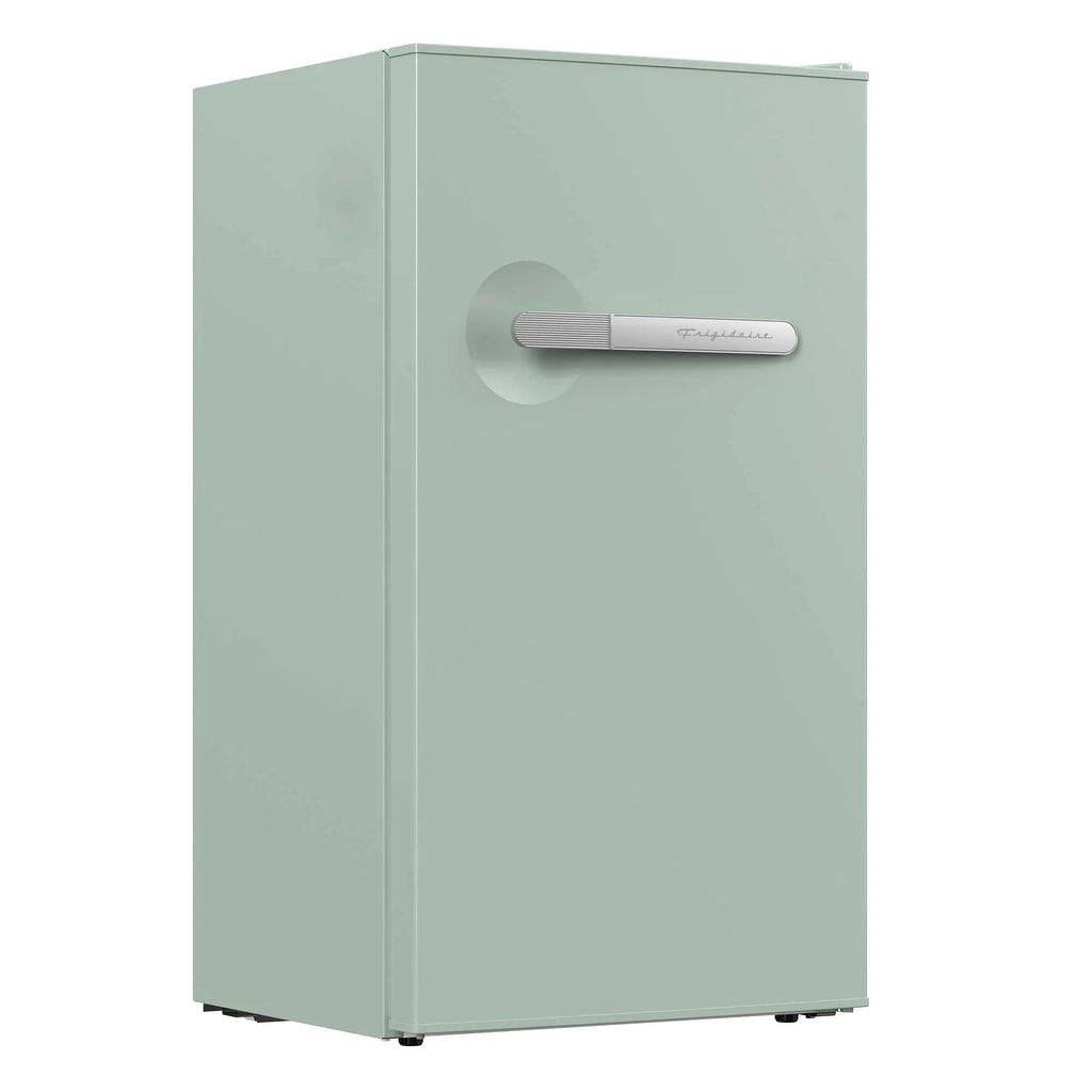 Frigidaire Retro Compact Fridge 3.1 cu. ft., Sage, 18.9 in W x 17.95 in L x 33.27 in H - EFR397