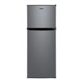 Galanz 4.6 Cu Ft Two Door Mini Refrigerator With Freezer, Stainless Steel - GL46TS5E
