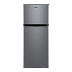 Galanz 4.6 Cu Ft Two Door Mini Refrigerator With Freezer, Stainless Steel - GL46TS5E