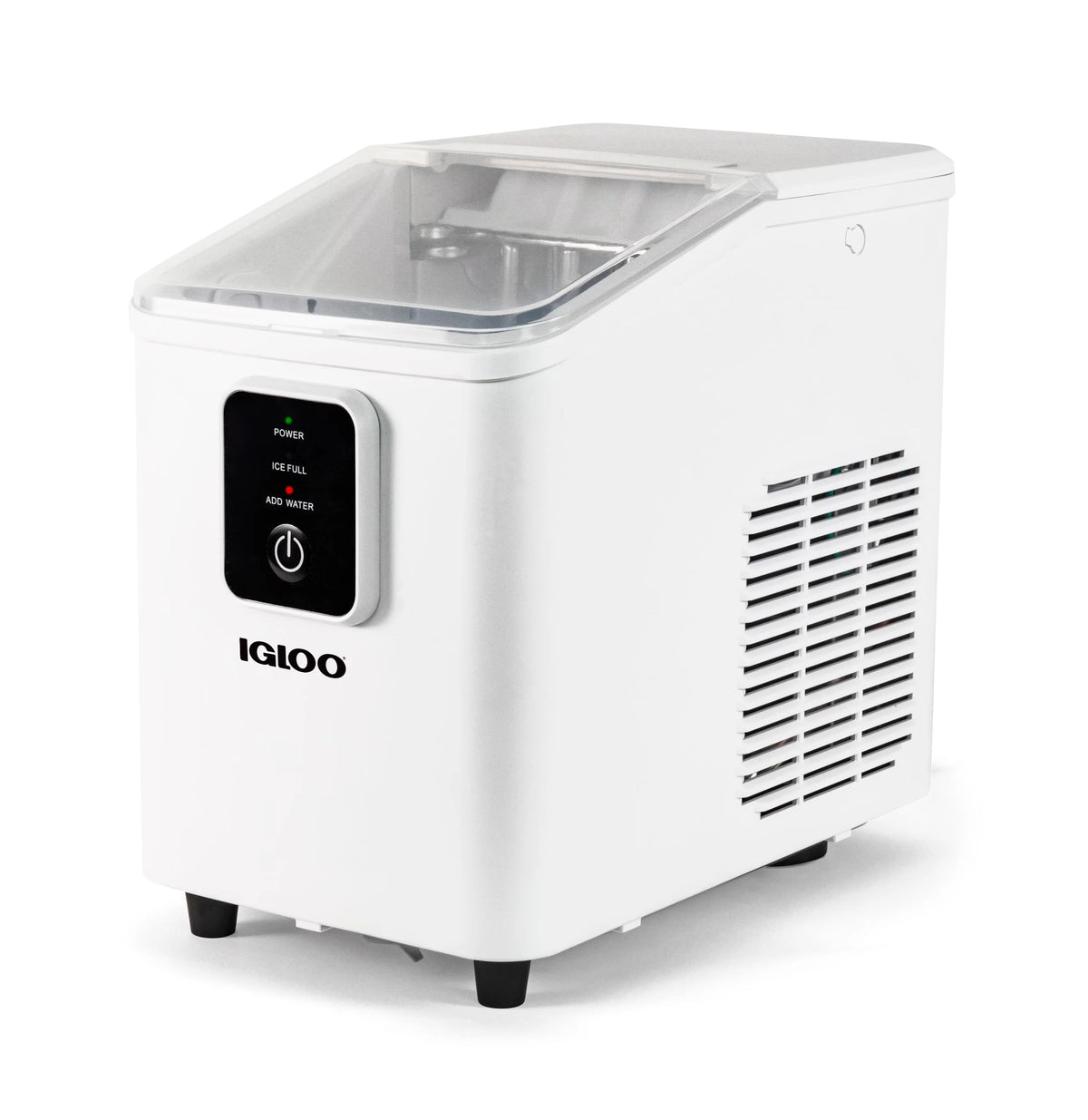 Igloo Self-Cleaning Countertop Ice Maker, 26 lbs. Per Day, 8 Pieces Every 7-8 Minutes, Aqua