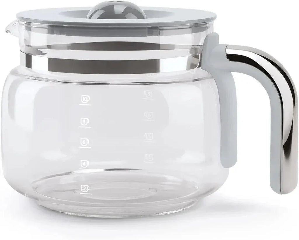 Smeg 50's Retro Style Drip Filter Coffee Machine, 10 Cups, Pastel Green