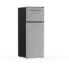 Frigidaire 21 in 7.5 Cu. Ft. Retro Top-Freezer Refrigerator, Standard Door Style, Stainless Look