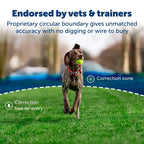 PetSafe Stay & Play Wireless Pet Fence For Stubborn Dogs - Adjustable, Portable, Rechargeable Collar, 3/4 Acre