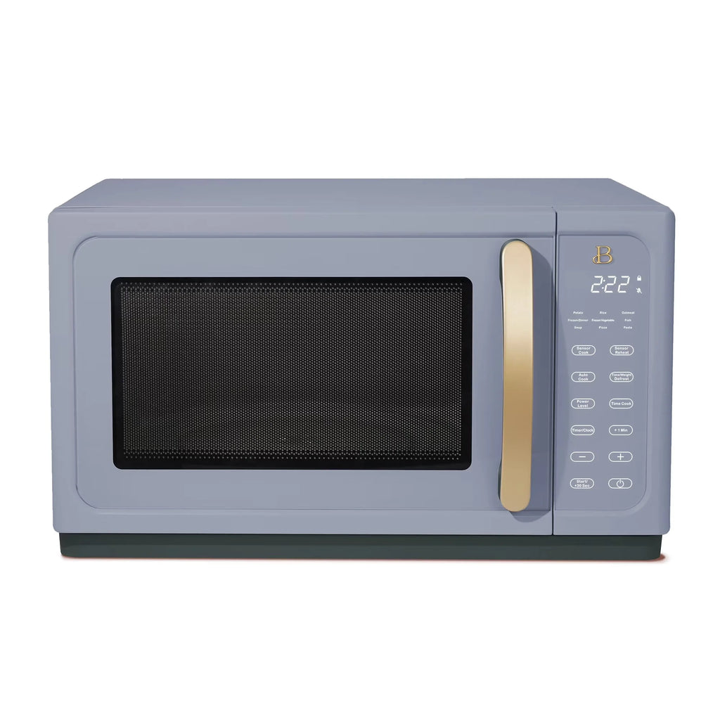 Beautiful 1.1 Cu ft 1000 Watt Sensor Microwave Oven, White Icing - BFCMS811WEST10