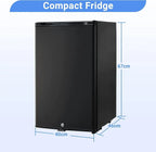SMETA 1.7 Cu Ft Portable Absorption Mini Fridge With Lock