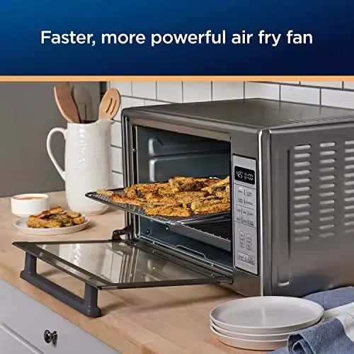 Oster Extra-Large Air Fryer Oven, 10-in-1, Stainless Steel