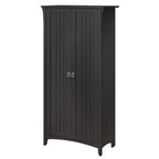 Tall Freestanding Storage Cabinet With Doors And 5 Shelves