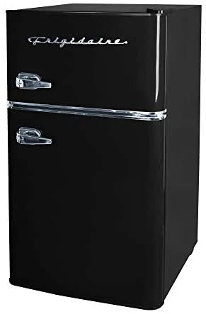 Frigidaire 3.2 Cu Ft Red 2-Door Retro Bar Fridge With Side Bottle Opener - EFR840-RED
