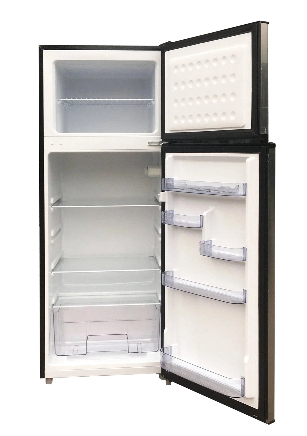 7.5 Cu Ft Top-Freezer Refrigerator, Platinum Series Stainless Look - EFR780-6COM
