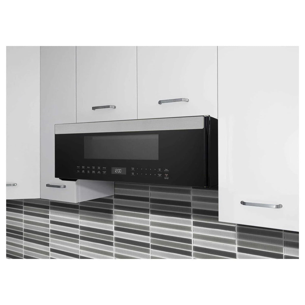 GE 1.2 Cu. Ft. Over-the-Range Low Profile Sensor Microwave Oven - UVM9125STSS