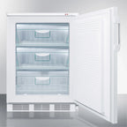 Undercounter Freezer -25 C, Less Than 24 in Wide, White