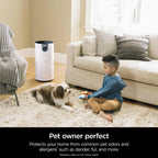 Shark Air Purifier MAX With NanoSeal HEPA, Clean Sense IQ, Odor Lock, 1000 Sq. Ft., 99.98% Particle Capture
