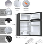 Antarctic Star Compact Mini Refrigerator 3.2 cu ft, Green - F90GR