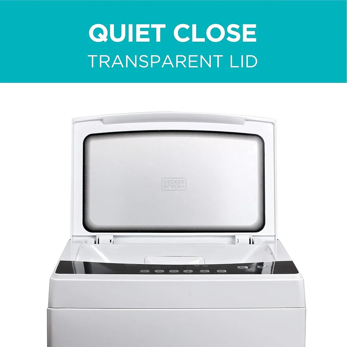 NOVETE Countertop Dishwasher, 5 L Water Tank, 5 Programs, White - TDQR01