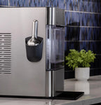GE Profile Opal 2.0 Ultra Nugget Ice Maker With Scale Inhibiting Filter, Scoop, 38 lbs In 24 Hours, WiFi - Stainless Steel