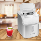 Frigidaire Nugget Ice Maker, 33 Lbs., Black Stainless Steel - EFIC228