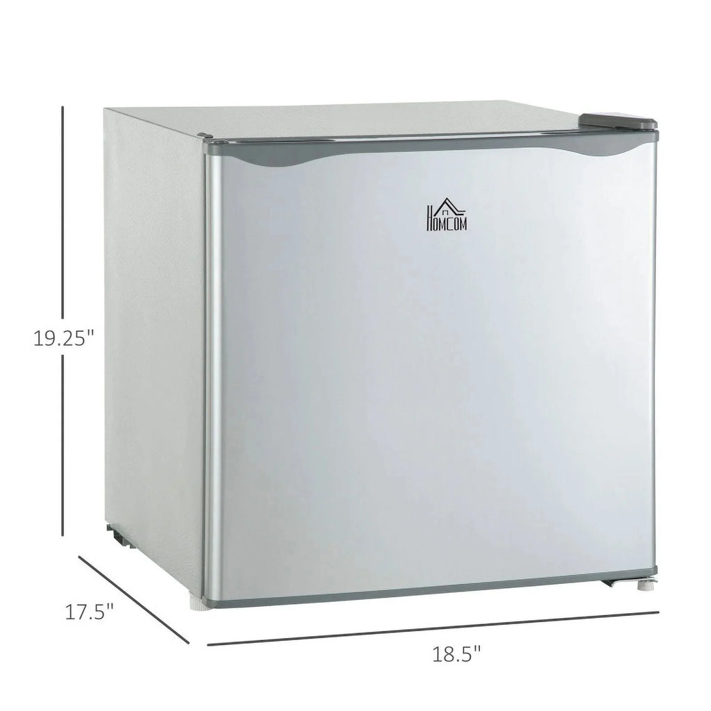 HOMCOM Compact Upright Mini Freezer, 1.1 Cu.Ft, Gray 05